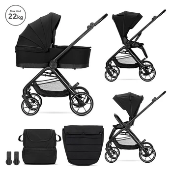 Universalus vežimėlis Lorelli Venice 2in1, Black