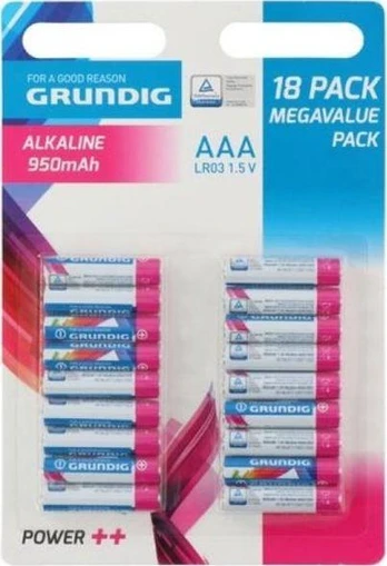 Grundig Bateria AAA / R03 950mAh 18 vnt.