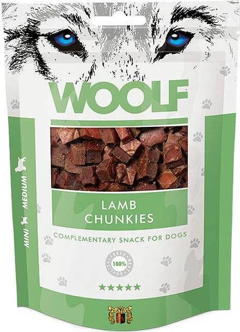 Brit Woolf ėriena Chunkies 100g