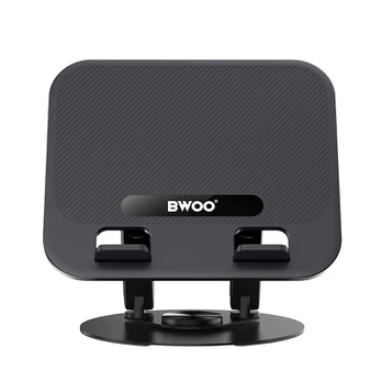 Rotable tablet and laptop aliuminio fold stand