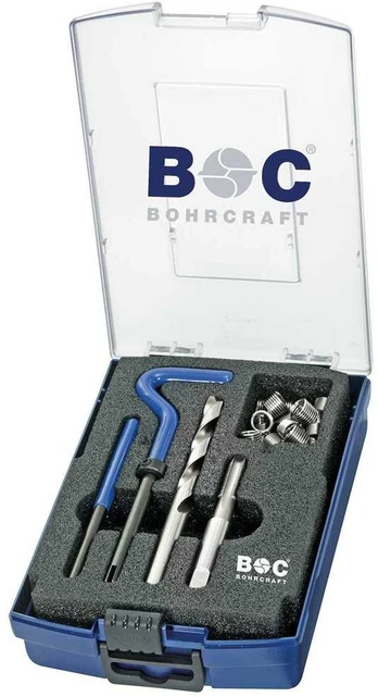 Sriegių taisymo/remonto rinkinys BOHRCRAFT GR-M12 (14 vnt.)