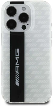 AMG Carbon Pattern Dėklas, skirtas iPhone 16 Pro Max Baltas kaina