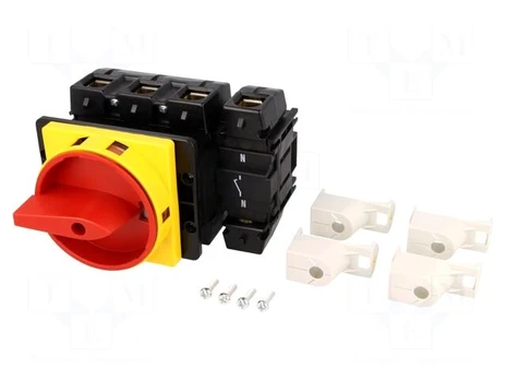 Switch: main cam switch | Stabl.pos: 2 | 125A | OFF-ON | Poles: 3+N