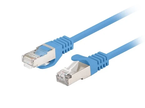 PATCHCORD KAT.6 FTP 2M MĖLYNA FLUKE PASSED LANBERG 10-PACK