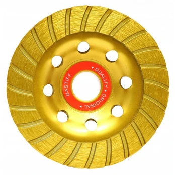 Deimantinis šlifavimo diskas 115mm, 22,2mm, TURBO