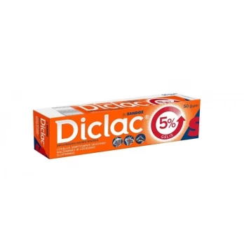 DICLAC 50 mg/g gelis 50 g