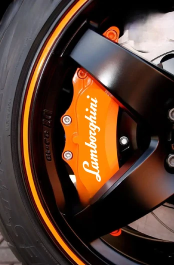 Lamborghini karščiui atsparūs suportų lipdukai