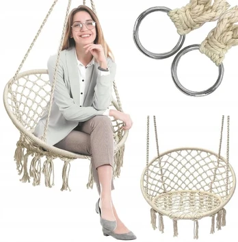 Sūpynės-kėdė Interlook braziliška kėdė-lizdas boho hamakas
