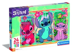 Dėlionė Clementoni CLE puzzle 24 maxi Disney Stitch 24029 kaina