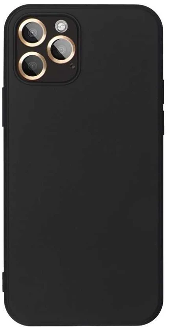 Dėklas Forcell Futerał SILICONE do IPHONE 16 Pro juoda