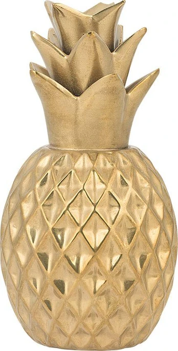 Beliani Figūrėlė ananas auksinė TYANA