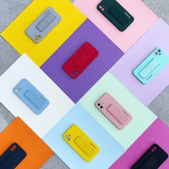 Dėklas Wozinsky Kickstand Flexible Samsung Galaxy A73 Rožinis