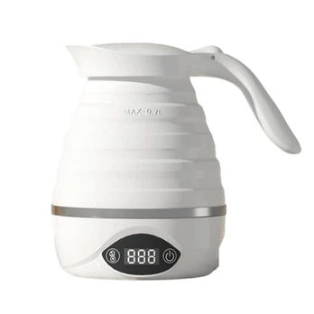 Sulankstomas kelioninis elektrinis virdulys su temperatūros valdymu 700 ml