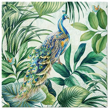 Serwetki Peacock 33 x 33 cm 20 vnt. PAW
