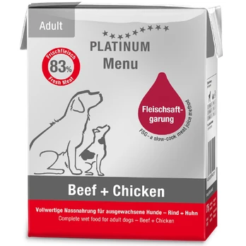 Platinum paštetas su jautiena ir vištiena - 90g