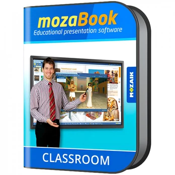 mozaBook CLASSROOM, interactive educational software for teachers, 1 year | MC-1Y-1A