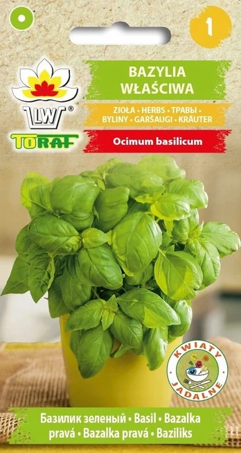 „Toraf Herbs“ Genovese bazilikas [1 g]