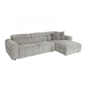 Kampinė sofa BELISMA RC, pilka kaina