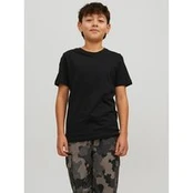 Jack & Jones Junior Marškinėliai Basic Tee Juoda Regular Fit