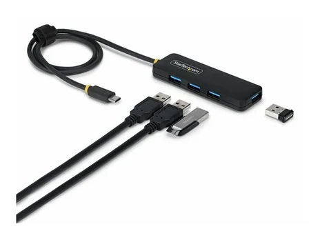 "StarTech 4-PORT USB-C HUB COMPACT"