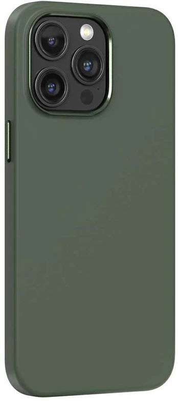Dėklas Comma case Nature Mag for iPhone 15 Plus žalias