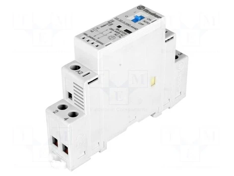 Relay: installation | monostable | NC x2 | Ucoil: 230VAC | 25A | IP20