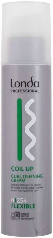 Londa Professional Coil Up Curl Defining Cream Waves Styling 200 ml
