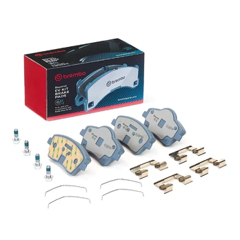 Stabdžių trinkelių rinkinys, diskinis stabdys BREMBO P 86 033E