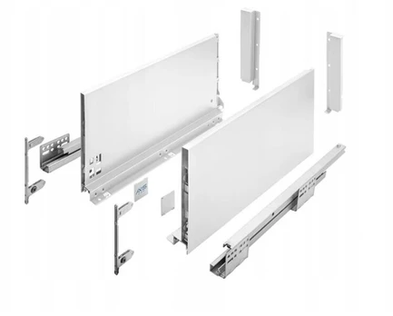 Drawer system AXISPRO 500mm baltas - Very high H199