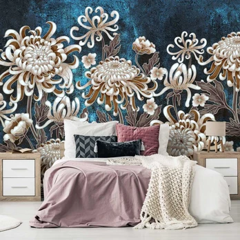 Artgeist Fototapetas - Sea Flowers