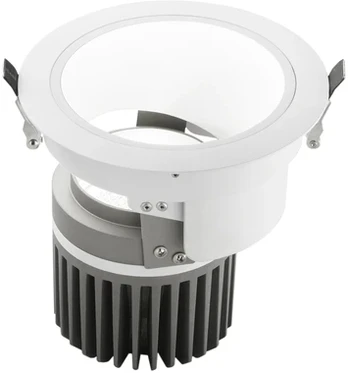 40W LED įleidžiamas šviestuvas ELITE, baltas, CCT