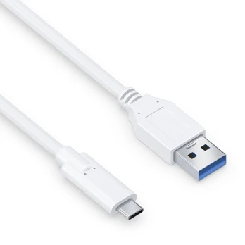 PureLink USB-C į USB-A laidas – 3.1 Gen 2, 3A, 10G – iSeries – baltas – 1,00 m