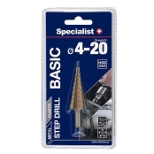 Pakopinis grąžtas SPECIALIST+ Basic, 4-20, mm kaina