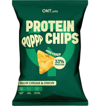 QNT Protein Chips, Sour Cream & Onion, 50 g