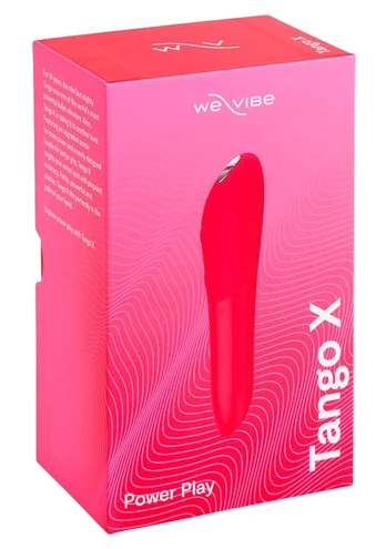 We-Vibe Tango X mini vibratorius, vyšnių raudonos spalvos