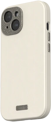 Dėklas Moshi Napa for iPhone 15 - Eggnog Baltas