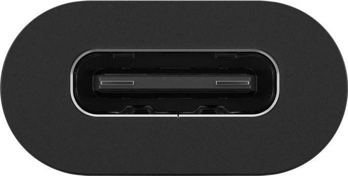 Adapteris USB Goobay 45401 USB-C - USB-C Juodas (45401)