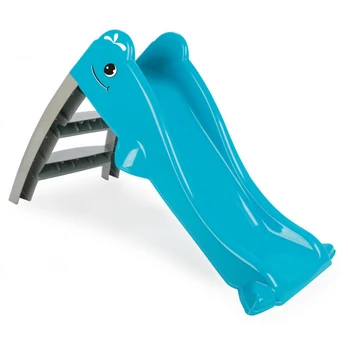 Slide for children - 06 227 - WHALE with WATER DIVERTER - BLUE