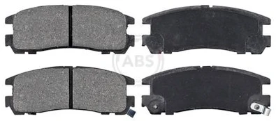 Stabdžių trinkelių rinkinys, diskinis stabdys A.B.S. 37014