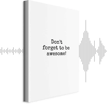 Artgeist Paveikslas - Don't Forget to Be Awesome! (1 Part) Vertical