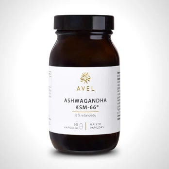 Ašvaganda (Ashwagandha) KSM-66®