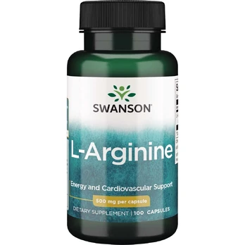SWANSON L-Argininas 500mg - 100 kaps.