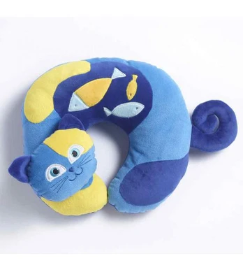 Blue Travel pillows Kitty the Cat, 282