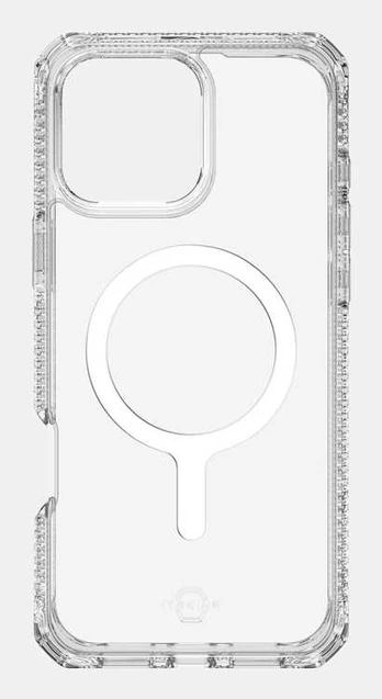 ITSKINS HYBRID R // CLEAR, Dėklas, Apple, iPhone 16 Pro, 16 cm (6,3"), Permatomas