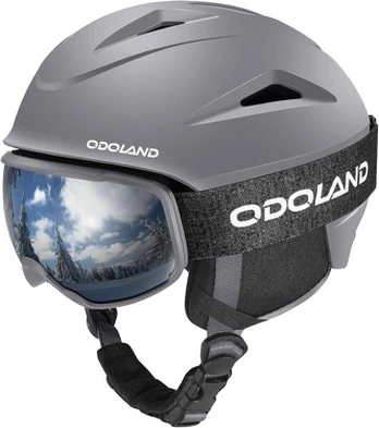 Odoland Slidinėjimo šalmas ir akiniai