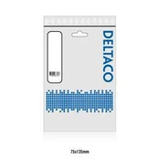 Kabelis DELTACO U / UTP Cat5e 0.5 m, juoda / S05-TP