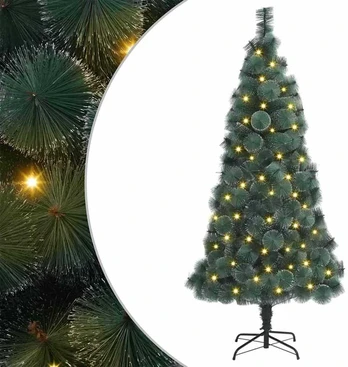 Dirbtinis Kalėdų Medis 300 LED Žalias 180 cm PET