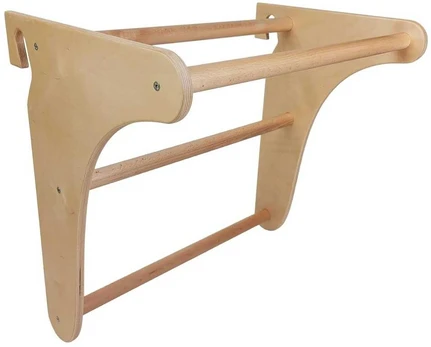 Master Medinis skersinis gimnastikos strypas pratimams MASTER 70 cm