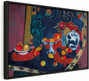 Artgeist Paveikslas - Henri Matisse – Still Life with Fruit and Bronze Statuette