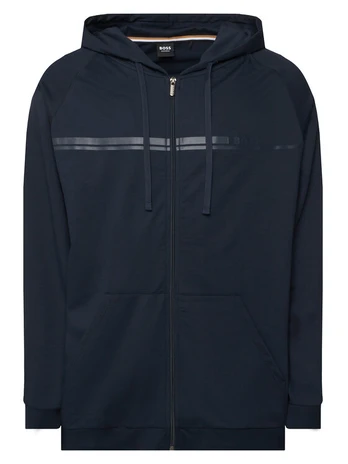 BOSS Džemperis Authentic Jacket H 50554785 Tamsiai mėlyna Regular Fit